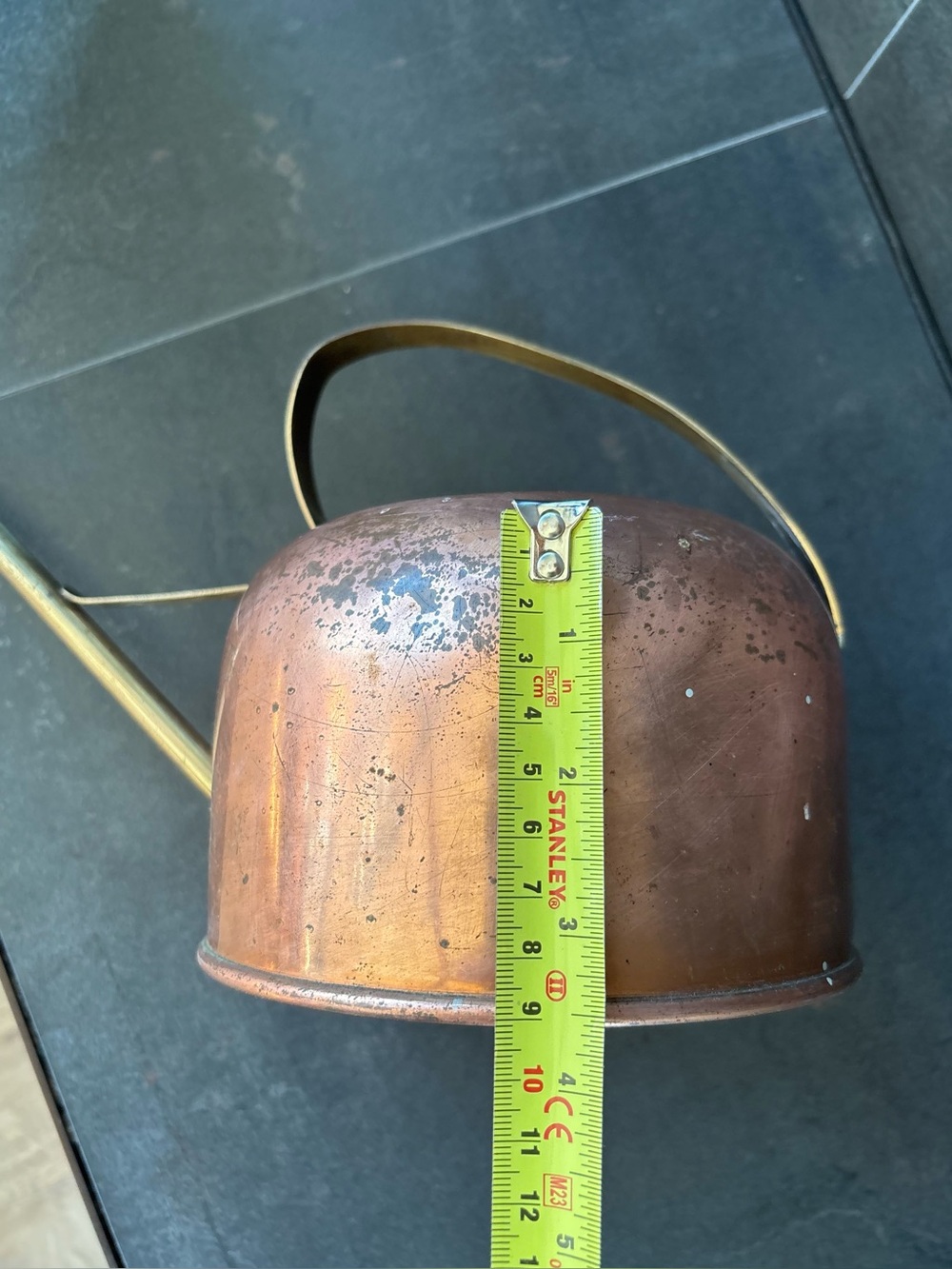 Vintage Copper & Brass Watering Can, Curated Home, Indoor Plants/Succulents - Picture 13 of 15